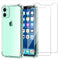 iPhone 11 Clear Case with 2 Screen Protectors, Maximum Shock Absorption Protection, Compatible with Apple iPhone 11