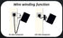 Shinar Metal Wall Mount for Sonos Era 100, Swivels 360° and Tilts -70°/+70°, Max Weight 12 kg (White)