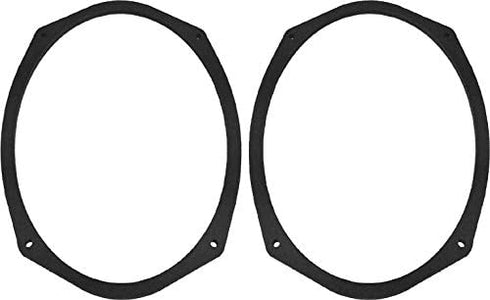 6x9 Speaker Spacers Depth Extender Rings - 1/4" Thick - SSK69 - Stackable for Framing Fiberglass Enclosures