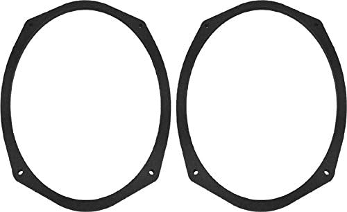 6x9 Speaker Spacers Depth Extender Rings - 1/4" Thick - SSK69 - Stackable for Framing Fiberglass Enclosures