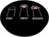 Cute Pink Paw Rock Paper Scissors Hand Game PopSockets Swappable PopGrip