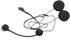 Motorcycle Bluetooth Headset E1 - 2 Riders Wireless Dirt Bike Helmet Intercom with CVC Noise Cancellation, Stereo