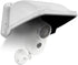 Universal Security Camera Sun Rain Cover Shield for Dome/Bullet Outdoor Camera, Protective Roof (White)