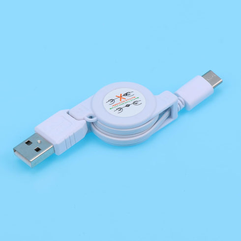 Retractable USB C Cable, Adjustable Charging Cable for Car Travel Essentials USB 3.1 USB to USB C Retractable Cable Cord