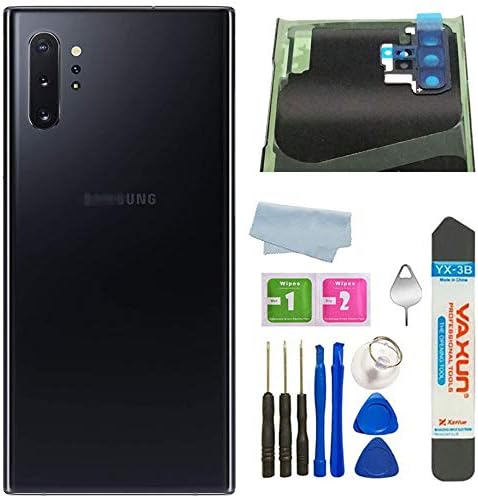 Galaxy Note 10 Plus Back Glass Cover Housing Door - Parts Replacement for Samsung Galaxy Note10+ Note10 Plus 5G (Aura