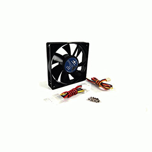 Vantec Stealth SF9225L Black Silent Case Fan, 92x92x25mm Double Ball Bearing
