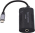 xiwai DC Power 5.5x2.5mm 5.5x2.1mm Input to 100W Dual Type C USB-C and Type-A Output PD Emulator Trigger Charge Cable
