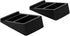 Monoprice Tilted Wedge Desktop Speaker Stands for Medium Sized Speakers, Speaker Riser, Anti-Vibration,