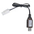 generic 8.4V USB Charging Cable Featuring LED Indicators for Remotes Control Car Batteries Overcharge Overheats
