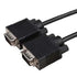 Importer520 HD15 (10Ft, Male to Male VGA Video Cable for TV Computer Monitor Black Conntector)