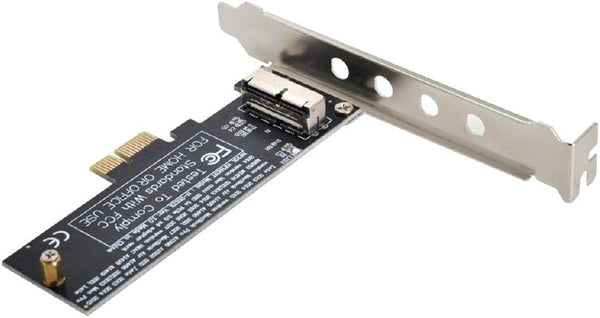 Cablecc PCI Express PCI-E 1X to 12+16Pin Convert Card for 2013-2017 Mac Pro Air SSD, Compatible with A1493 A1502 A1465