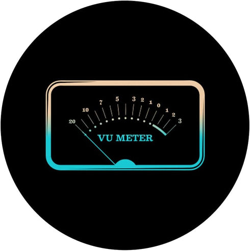 Sound Engineer VU Meter Analog Audio Technician Music Mixer PopSockets Swappable Grip
