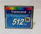 Transcend Flash Memory Card 512 MB 80x CF