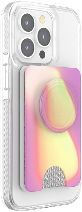 PopSockets Aurange Phone Wallet with Expanding Grip, Card Holder, Wireless Charging, MagSafe Compatible
