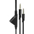 Replacement Cord for Astro A10, 2.0 M Audio Gaming Volume Control Headset Cable, Braided Wire for A40/A40TR (Black,