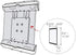 RAM Mounts RAM-HOL-TAB17U Tab-Tite Tablet Holder for Apple iPad Gen 1-4 with Case