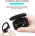 SUNOL T16 Wireless Earbuds 80hrs Playtime Wireless Charging Case Digital Display,Wireless Earbuds Bluetooth Headphones, LED Display Over-Ear Buds, Earhooks Built-in Mic Headset for Sport