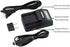 Kastar Ultra Fast Charger Kit and Battery (3-Pack) for Nik EN-EL9, EN-EL9a, MH-23 Compatible with Nik D3000, D5000,