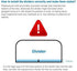 MSTJRY Charging Station Dock for Multiple Devices, 5 Port USB-A Charging Station for iPhone, iPad, Cell Phones, Tablets