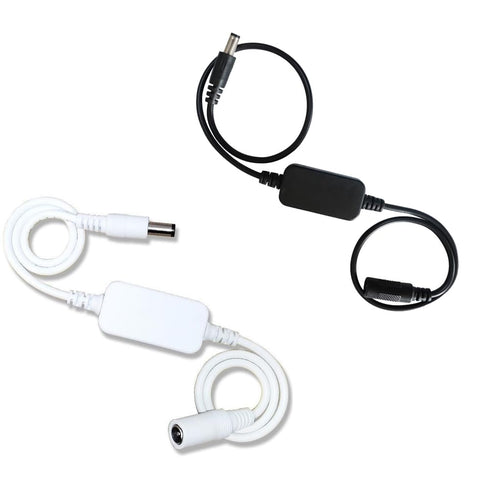 ThtRht 2 Pack Router Rebooter DC Cable with 5.5mm x 2.1mm Plug Wi-Fi