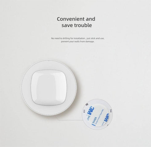 HEIMAN WiFi Smart Motion Sensor, Wireless Home Security PIR Motion Detector, Real-Time App Notifications