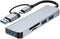 HCUSR USB-C Hub Splitter 5 in 1 with USB 3.0/2.0, SD/TF Splitter Card