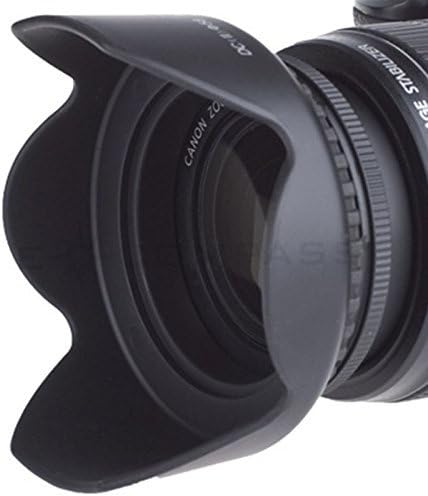 3 Piece Filter Kit (UV-CPL-FLD) + Lens Hood + Cap for Canon, Nikon, Sony, Olympus, Panasonic, Fuji, Sigma (49MM)