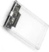 SSD HDD Hard Drive Enclosure - 2.5" SATA III USB 3.0 Caddy Case, External Reader with Fast Data Transfer, Tool-Free