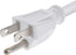 Monoprice Heavy Duty Power Cord | NEMA 5-15P to IEC 60320 C15, 14AWG, 8ft, 15A/1875W, 125V, White