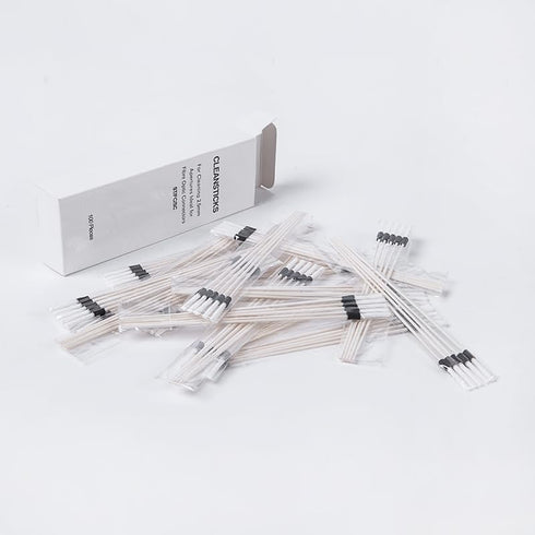 100pcs 2.5mm 2.5mm Fiber Cleaner Sticks for Cleaning apertures Ideal for ST/FC/SC Fiber Optic Connector, Adaptor