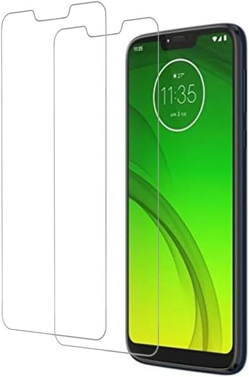 VIESUP for Moto G7 POWER Screen Protector, Motorola G7 Power Protective Glass Film, 9H Hardness
