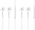 Wired 3.5mm Headset with Microphone for Samsung Galaxy Tab A7 Lite/A8, Compatible with EO-EG920LW (2 Pack)