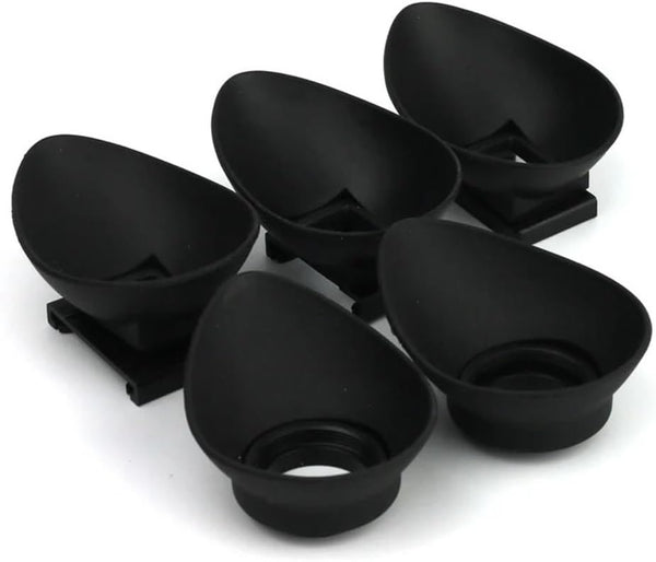 ZTBH Microscope Accessories Kit 1pc Square 18mm 22mm SLR Camera Eyecup Round 19mm