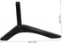 Happyyami Universal No-Drill TV Stand Base for LCD LED TVs Heavy-Duty Metal Legs Cable Management Desktop Mount