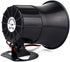 Wired Alarm Siren Horn, 15W DC 6 to 12V Security Siren with Bracket for Home Security System