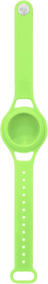 Case-Mate AirTag Bracelet for Kids, Flexible Holder Case with Lightweight Silicone Watch Band - Green