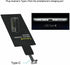Wireless Charger PAD + External Receiver U01 for Samsung Galaxy A12 A22 A32 A42 A52
