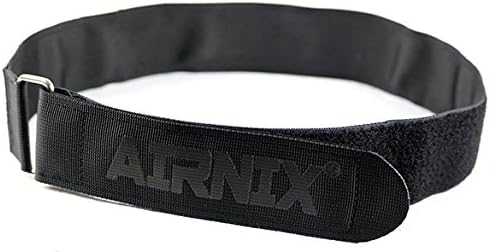 2pc 36" x 2" (31 usable) Nylon Webbing Hook and Loop Cinch Straps with Metal Buckle, Reusable Fastening Cable Straps