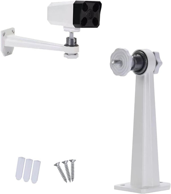 Surveillance Security Camera Mount Bracket, Adjustable Universal Wall Mount for IP Cameras, CCTV, Dome Camera