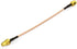 BINGFU SMA Female Bulkhead Mount to SMA Male RG316 Antenna Extension Cable, 6 inch 2-Pack
