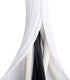 20ft - 1 inch White Cable Sleeve, Cable Organizer for Desk PC, Wire Protector Cover for Home Office