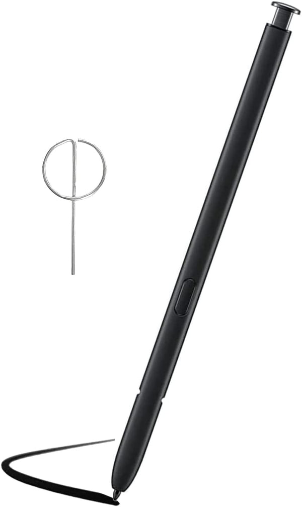 Black Galaxy S23 Ultra Pen Without Bluetooth, Replacement Stylus Pen for Samsung Galaxy S23 Ultra 5G with Eject Pin