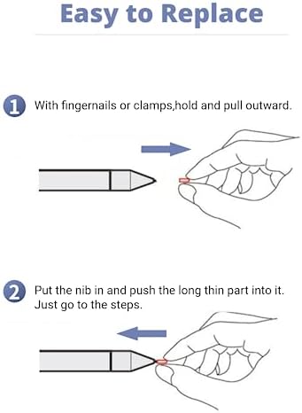 Universal Stylus Pen, Battery Free Touch Screen Pencils with High Sensitivity & Palm Rejection, Double Headed for