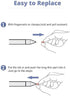 Universal Stylus Pen, Battery Free Touch Screen Pencils with High Sensitivity & Palm Rejection, Double Headed for