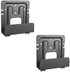 Mount Plus MP-06-02 2 Pack Cable Box Mount and Modem Mount for