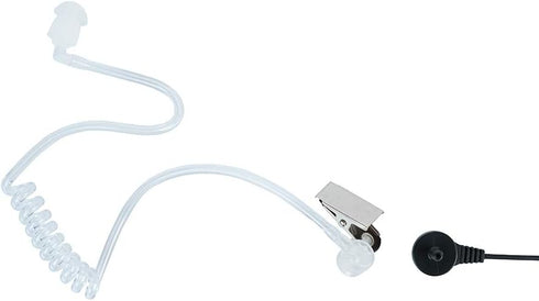 Caroo Earpiece Headset with Mic PTT for Uniden GMR Walkie Talkie 1 Pin MR5089-2CKHS SX507-2CKHS GMR1636-2C