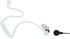 Caroo Earpiece Headset with Mic PTT for Uniden GMR Walkie Talkie 1 Pin MR5089-2CKHS SX507-2CKHS GMR1636-2C