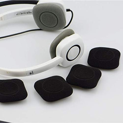 4 x Soft Foam Earpads, Ear Foam Cover Cushions Replacement for Logitech H150 H130 H250 H151 Headphones