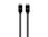 Monoprice Charge and Sync Type-C to Type-C Cable - 6 Feet - Black, USB 2.0, Fast Charging, Up to 5A/100W