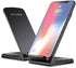 BoxWave Wireless QuickCharge Stand for Blackview BL6000 Pro, 10W, No Cord; Charge Your Phone with Ease! Jet Black
